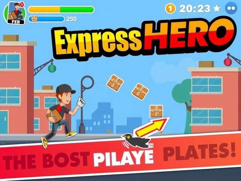 Express Parcel Hero Game Screenshot